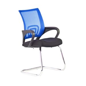 CHINA VISITOR CHAIR - BLUE COLOUR