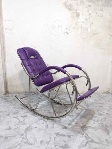 Rocking Chair - বেগুনী কালার - রেগুলার বাটন