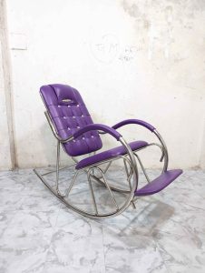 Rocking Chair - বেগুনী কালার - ডায়মন্ড বাটন