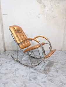 Rocking Chair - গোল্ডেন কালার - ডায়মন্ড বাটন