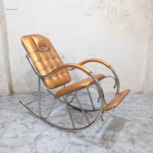 Rocking Chair - গোল্ডেন কালার - ডায়মন্ড বাটন