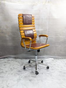 Vip Wood Chair Akter Model - wood colour SS E base
