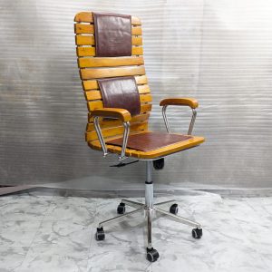 Vip Wood Chair Akter Model - wood colour SS E base