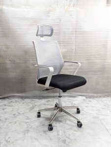 Vip 38 Model Chair - White colour Whilte Body SS E base