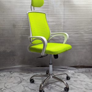 VIP V Mesh Chair - Tiya Colour White Body
