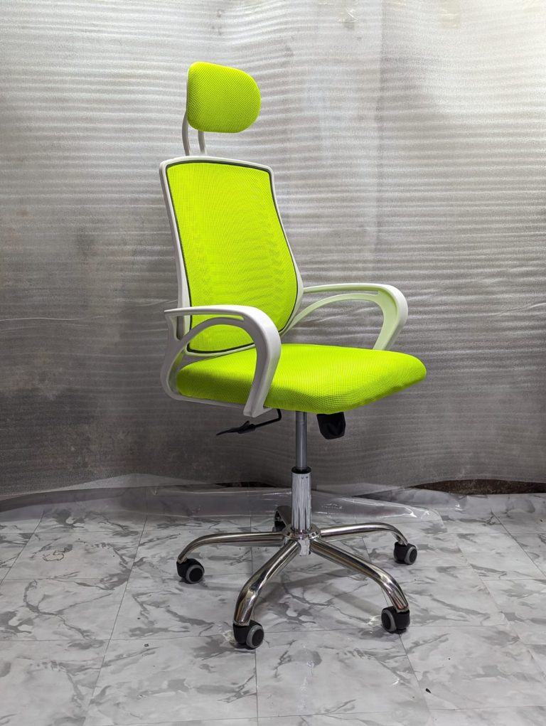 VIP V Mesh Chair - Tiya Colour White Body